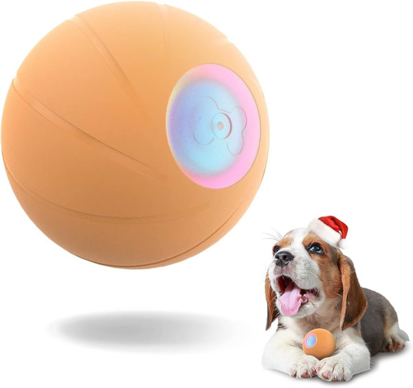 Cheerble Wicked Green Ball PE інтерактивний помаранчевий м'яч, іграшка для собак середніх і великих порід (С1221)