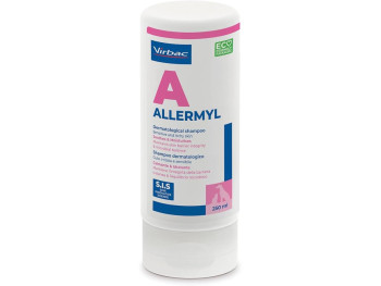 Алерміл Virbac Allermyl shampoo протиалергенний шампунь для кішок і собак, 250 мл