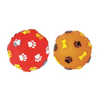Іграшка для собак TETRAPET Toys Fun, вініловий м'ячик, 7,5 см