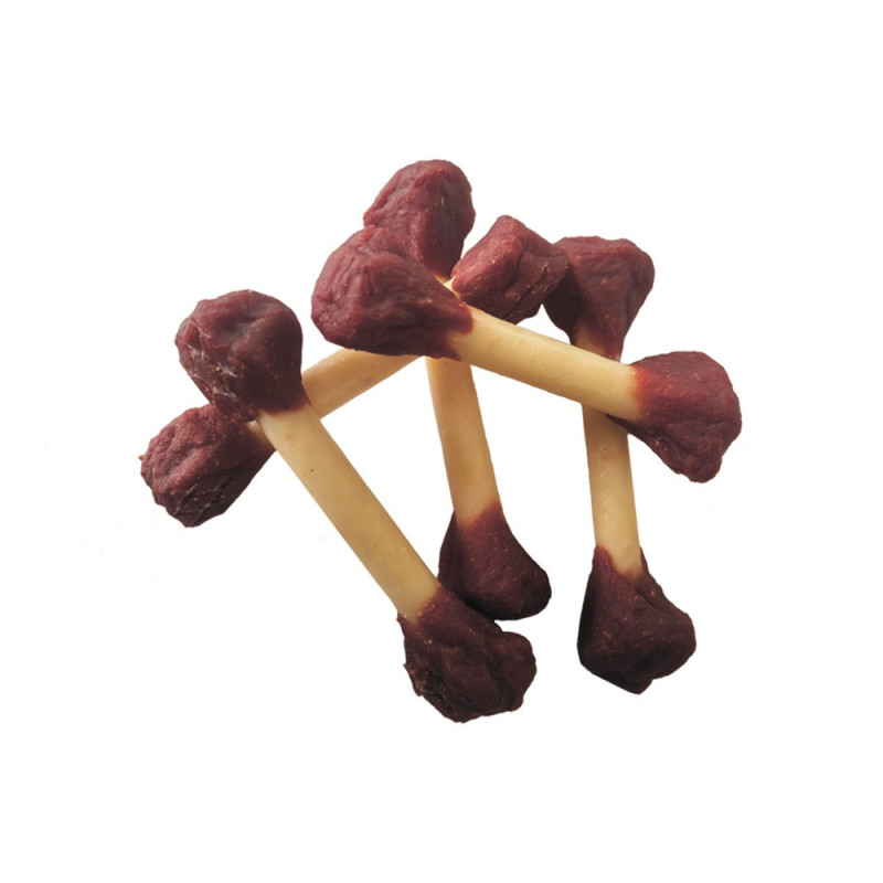 Ласощі "Селянські Смаколики" для собак, гантельки з качкою , 500г