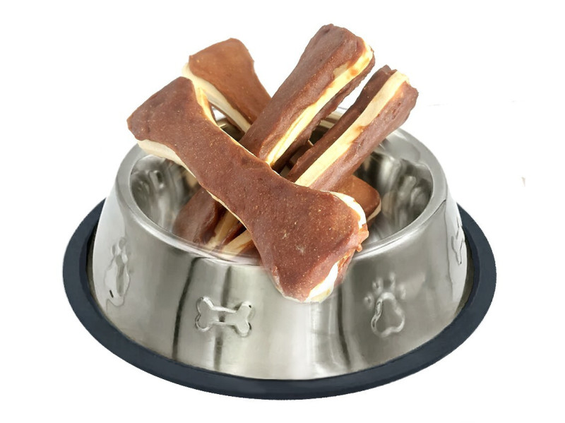 Сендвіч з курки та пресованої кістки, 15,5 см, (≈5-6шт/уп), 500г, 20уп/ящ.