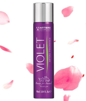 Парфуми Артеро Віолет Artero Parfum Violet квітковий аромат із тривалим ефектом для котів і собак, 90 мл (H654)