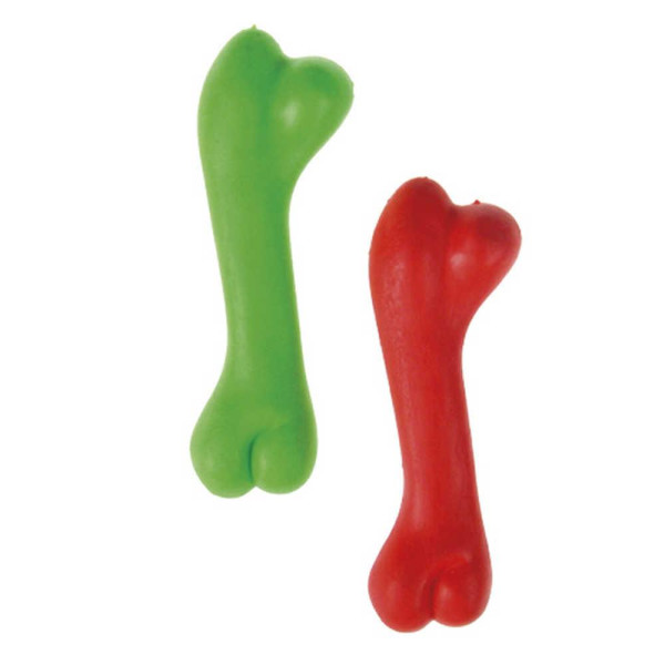 Іграшка для собак TETRAPET Dental Gum, кістка гумова, 12 см