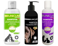 Унікум UNICUM засоби для догляду за собаками і кішками
