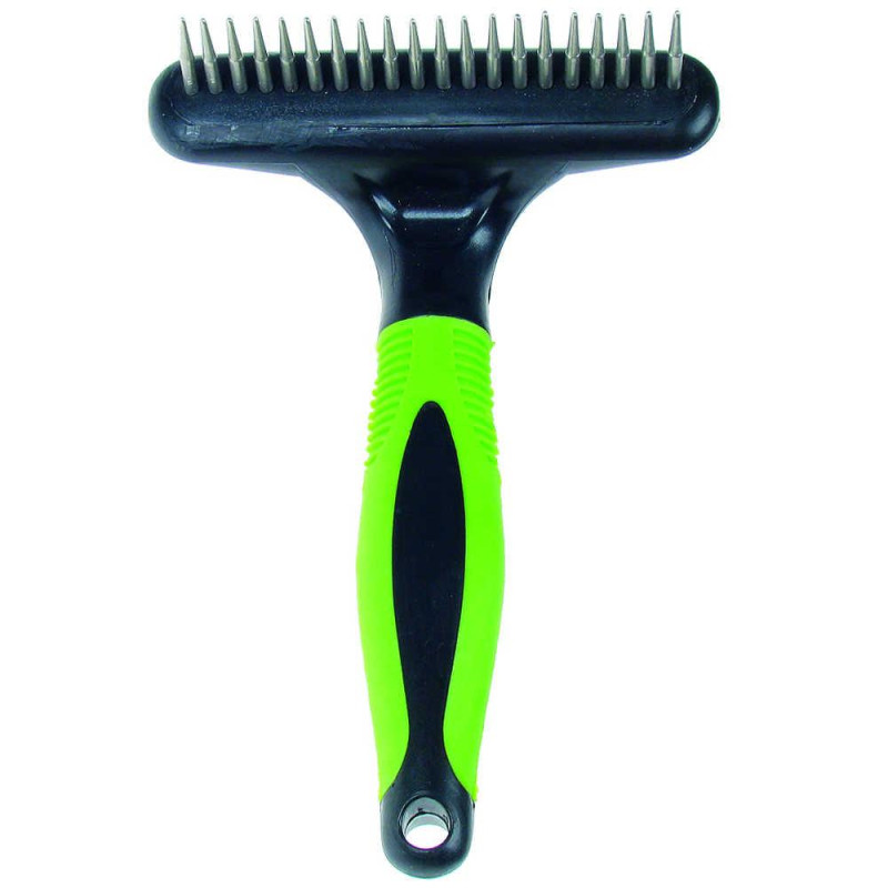 Гребінець-граблі однорядні TETRAPET Expert, 5*16*5 см