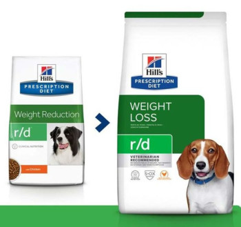 Хілс Hill's PD Canine Weight Loss лікувальний корм для собак з надмірною вагою, ожирінням, 1,5 кг (605939)