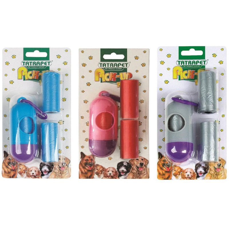 Діспенсер з пакетами для фекалій TETRAPET, 2 рул., 15 пак