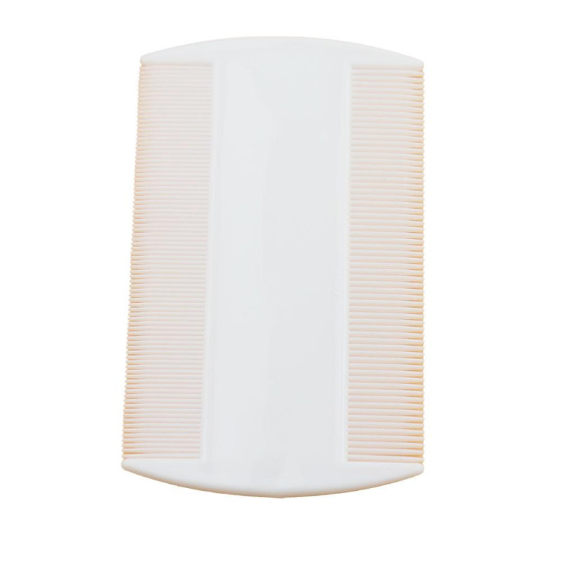 Гребінець антиблошиний подвійний "Пухнастики"5*9 см