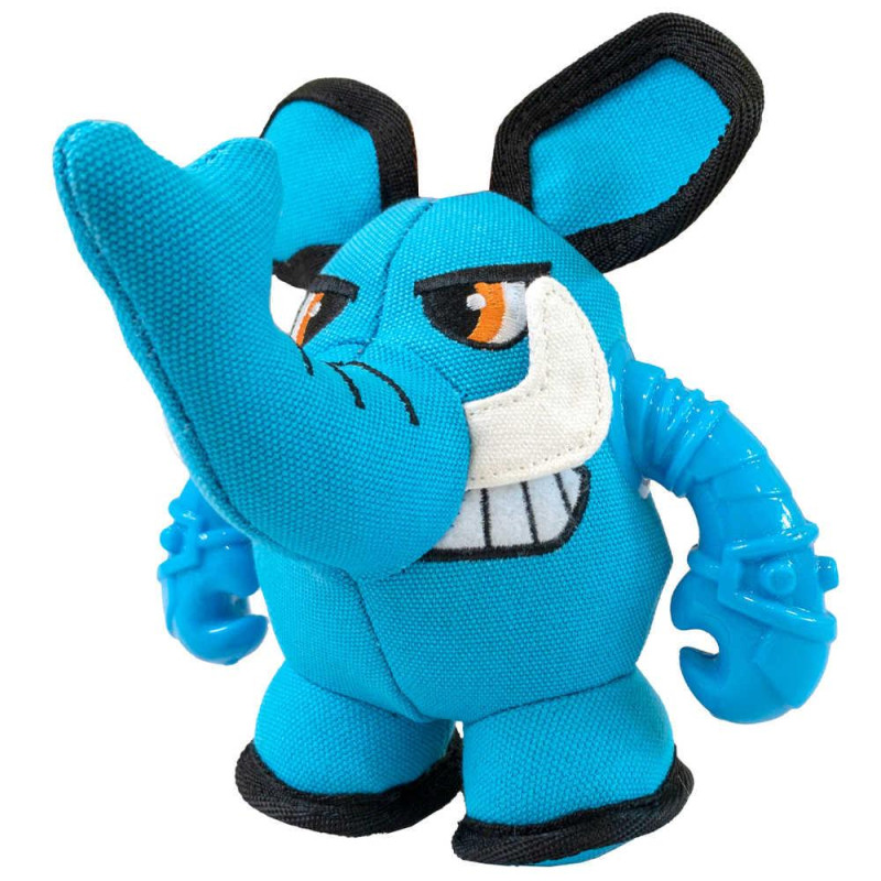 Іграшка для собак CROCI PELOUCHE Казкові воїни (слон), пищалка, 18x12x12 см