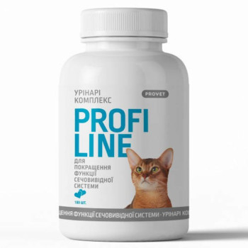 Вітаміни Урінарі Комплекс Provet Profiline для сечовивідної системи котів, 180 таблеток (PR243167)