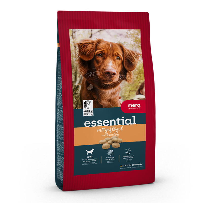 Мера Mera Essential Dog Adult mit Geflugel сухий корм із м'ясом птиці для дорослих собак, 2 кг (061942 - 1930)