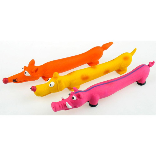 Іграшка для собак TETRAPET Toys Fun, латексні лісові звірі, 25 см