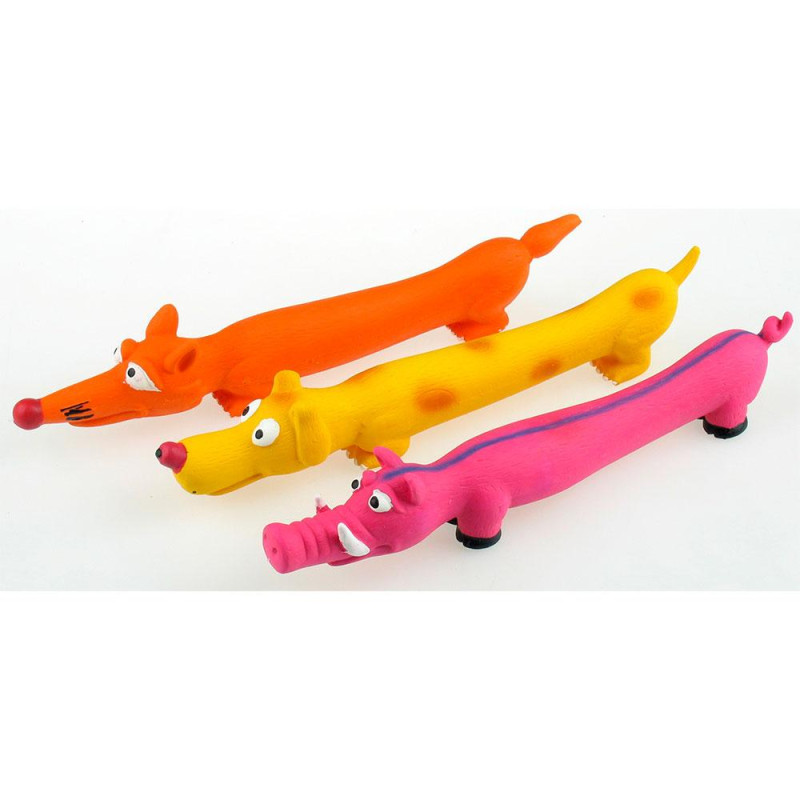 Іграшка для собак TETRAPET Toys Fun, латексні лісові звірі, 25 см