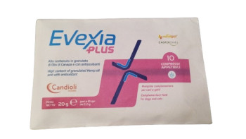 Евексія Плюс Candioli Evexia Plus з конопляною олією в разі хронічних болів у собак і котів, 10 таблеток (блістер)