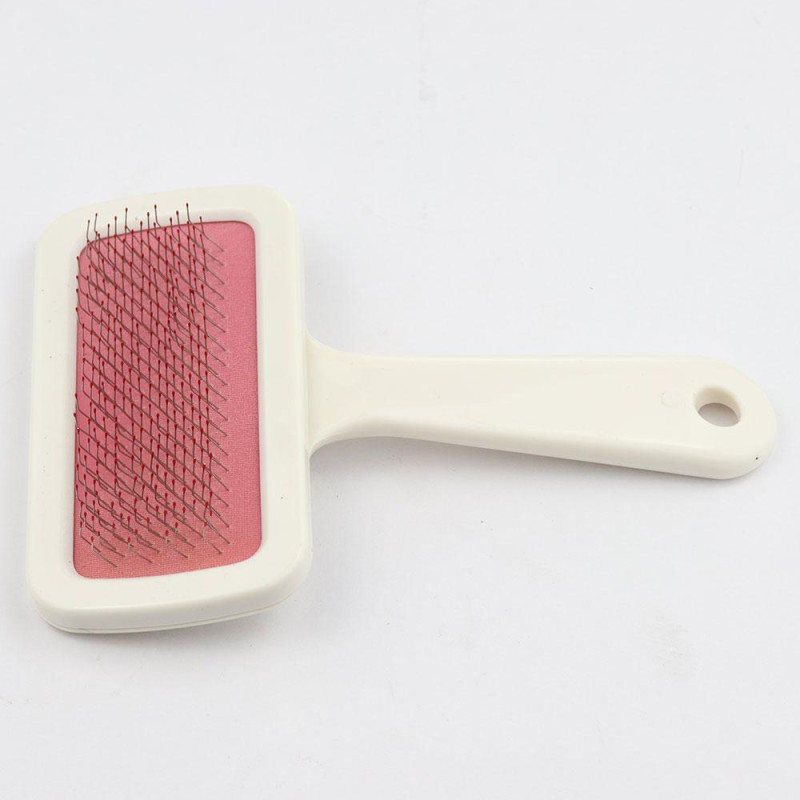 Пуходерка-слікер пласт.з напиленням (біла)"Пухнастики"10.3*16 см