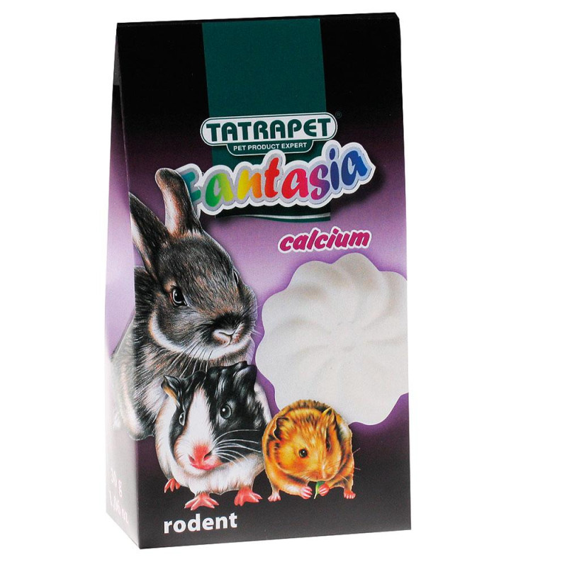 Мінеральний камінь для гризунів(кролики,морські свинкі,хом'яки) Fantasia з кальцієм , 30 гр
