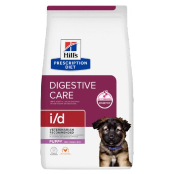 Хілс Hill's PD i/d Puppy з ActivBiome+ Digestion сухий дієтичний корм з куркою для щенят при захворюваннях ШКТ, 1,5 кг