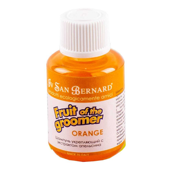 Шампунь Апельсин Iv San Bernard Orange Shampoo з силіконом для слабкої шерсті собак і котів, що випадає, 30 мл Шампунь Апельсин Iv San Bernard Orange Shampoo з силіконом для слабкої шерсті собак і котів, що випадає, 30 мл