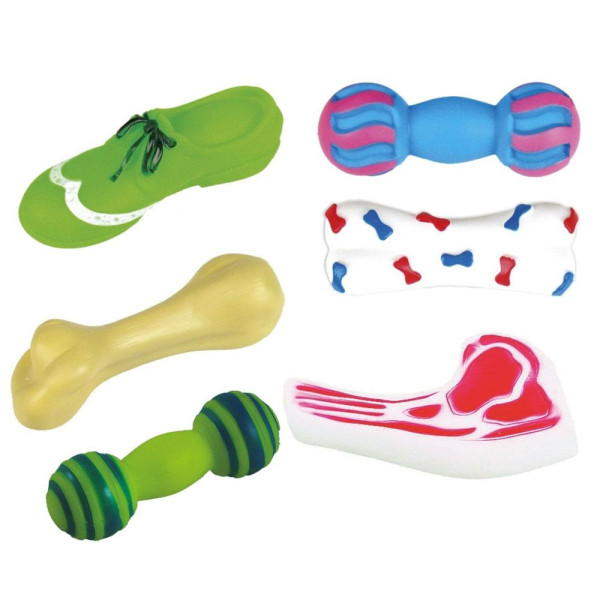 Іграшка для собак TETRAPET Toys Fun, вінілові іграшки, 9-11 см