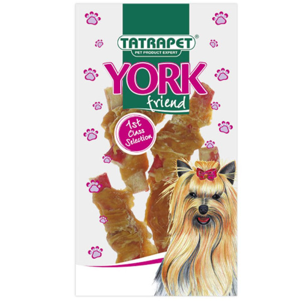 Ласощі для собак TETRAPET York, крабові палички в паніровці з куркою, 50 г