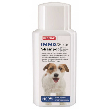 Шампунь Beaphar Immo Shield Shampoo for Dogs від бліх, кліщів і комарів для собак з 3 місяців, 200 мл (14179)