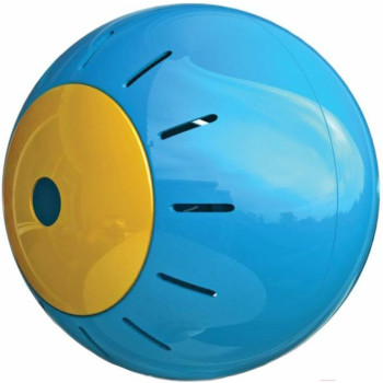 Куля-м'яч Georplast RollingBall 12,5 см з отвором, іграшка для частування собак і котів сухим кормом (10195)