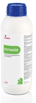 Колфайв (5 млн МО) при захворюваннях травного тракту у телят, ягнят (віком до 3 місяців), свиней і домашньої птиці, 1 л
