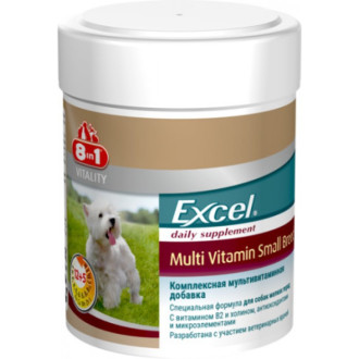 Ексель мультівітаміни для дрібних порід собак, 70 таб. / 8 in 1(арт.109372)