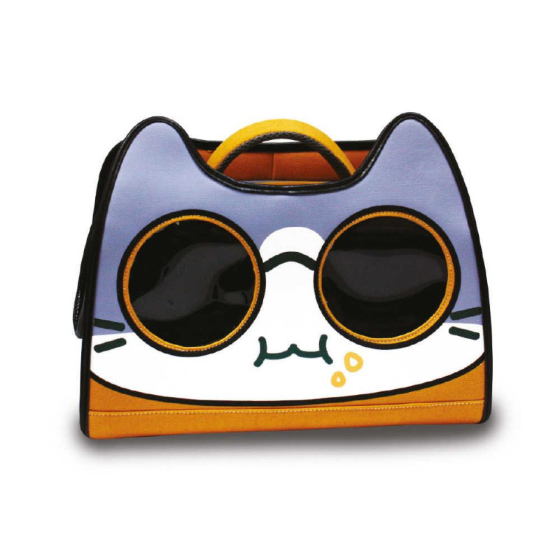 Рюкзак для кота CROCI Catmania Tomodachi, 40x20x36 см, помаранчевий, до 10 кг