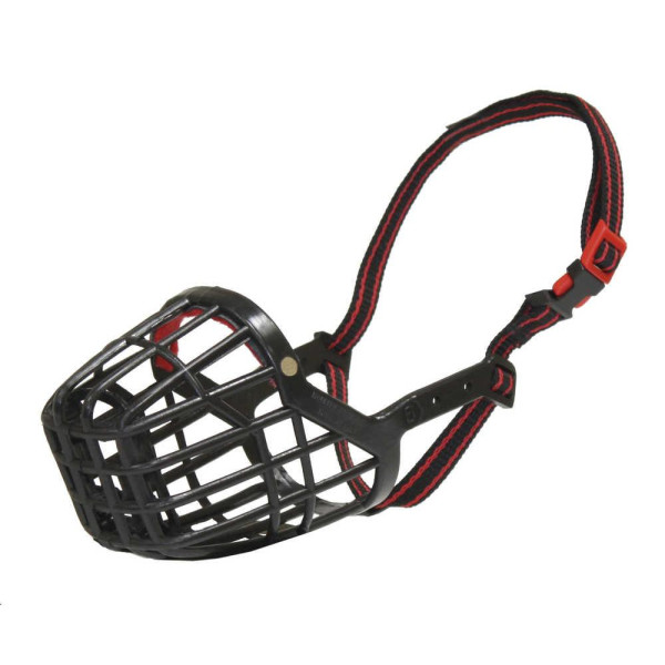 Намордник CROCI пластиковий №2 для йорка, папильона, карликового пуделя, 45х5х6см