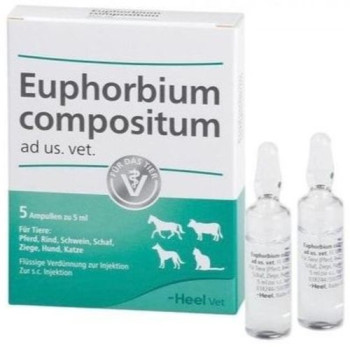 Еуфорбіум Композитум Heel Euphorbium Compositum гомеопатичний препарат, 5 ампул по 5 мл