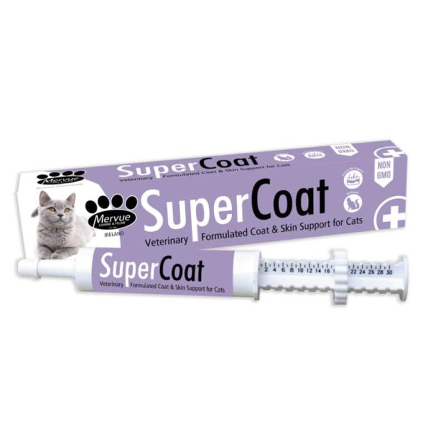 Mervue Supercoat Pasta for Cats вітамінна паста для поліпшення стану шкіри та шерсті у кішок, 30 мл