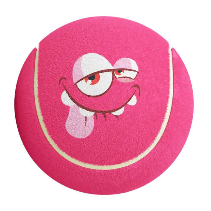 Іграшка для собак CROCI М'яч тенісний емоція "Любов", 6,5 см