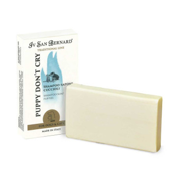 Мило-шампунь Без Сліз Iv San Bernard Puppy Don't Cry глибоке очищення (нова формула) для цуценят і кошенят, 75 гр (9505 NEWNPUPPY23)