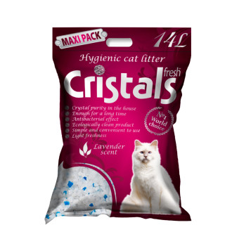 Наповнювач CRISTALS Fresh з лавандою 14L