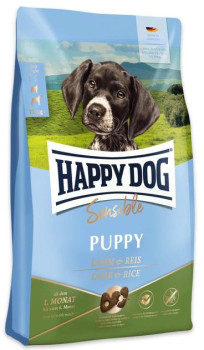 Happy Dog Sensible Puppy Lamb &amp; Rice сухий корм з ягням і рисом для цуценят від 1 до 6 місяців, 18 кг (61008)
