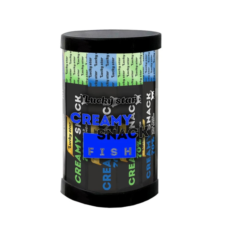 Мікс лагідного рибного пюре для котів у стіках, 24шт/уп.