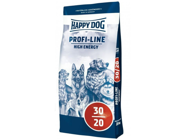 Happy Dog Profi-Line High Energy 30/20 сухий корм для собак із підвищеною потребою в енергії, 20 кг (3160)