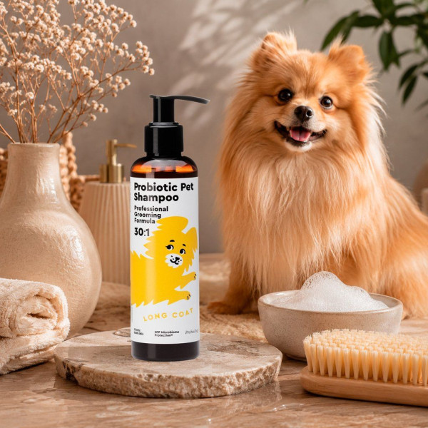 ProbioDay Probiotic Pet Shampoo професійний шампунь-концентрат 30:1 з пробіотиками для довгошерстих порід собак, 200 мл