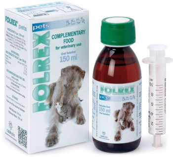 Фолрекс Catalysis Folrex вітамінний сироп для підтримання здоров'я суглобів у котів і собак, 150 мл (2306202308)