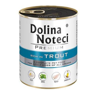 Корм конс.Dolina Noteci Premium  для собак з фореллю, 800 гр