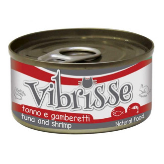 Конс. для котів CROCI VIBRISSE, тунець/креветки, 140 г