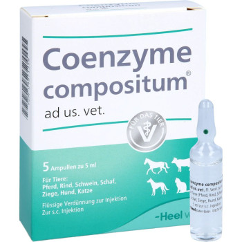 Коензим Композитум Heel Coenzyme Compositum ін'єкційний при дегенеративних захворюваннях, 5 ампул по 5 мл
