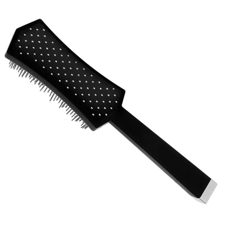 Гребінець-щітка Iv San Bernard Distrika для догляду за довгою шерстю собак і кішок, чорна