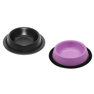 Миска TETRAPET для котів, з нержавіючої сталі з карбуванням