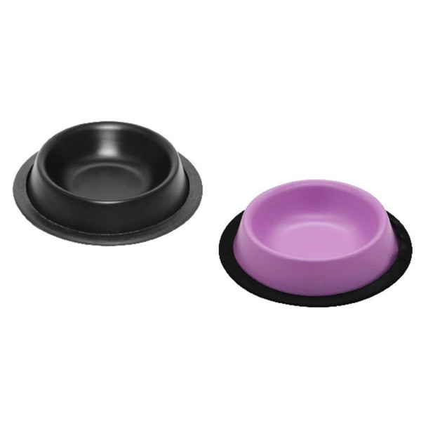 Миска TETRAPET для котів, з нержавіючої сталі з карбуванням