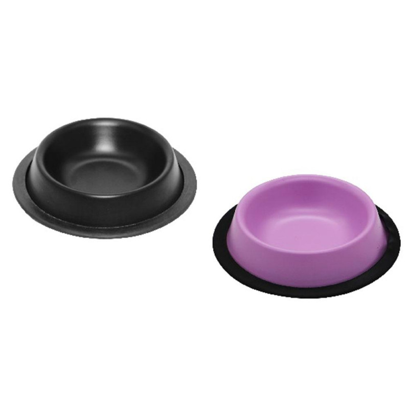 Миска TETRAPET для котів, з нержавіючої сталі з карбуванням