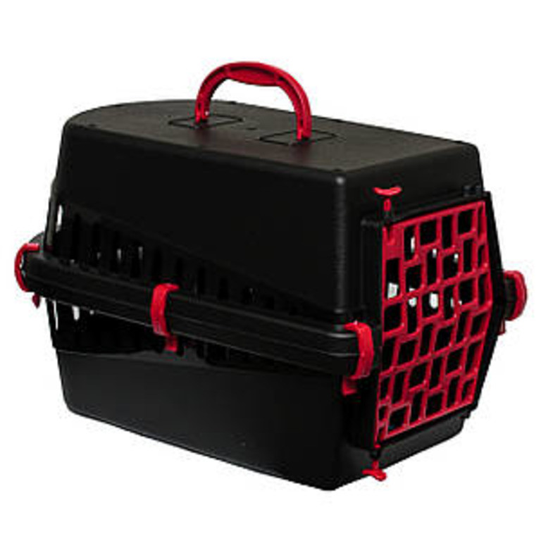 Переноска Georplast Trasportino 50*33*32 см для котів і собак, пластикові дверцята, кольори в асортименті