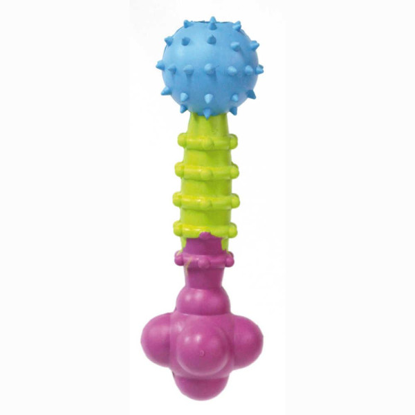 Іграшка для собак CROCI Лита гантелька, гума, 16 см