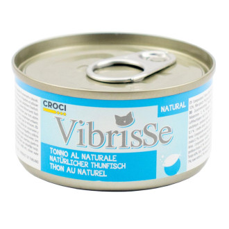 Конс. для котів CROCI VIBRISSE, тунець у власному соку, 140 г